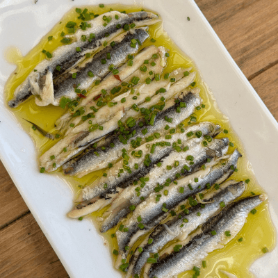 Fish on a plate