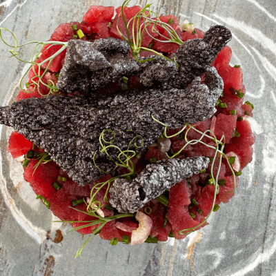 Cuisine on a plate